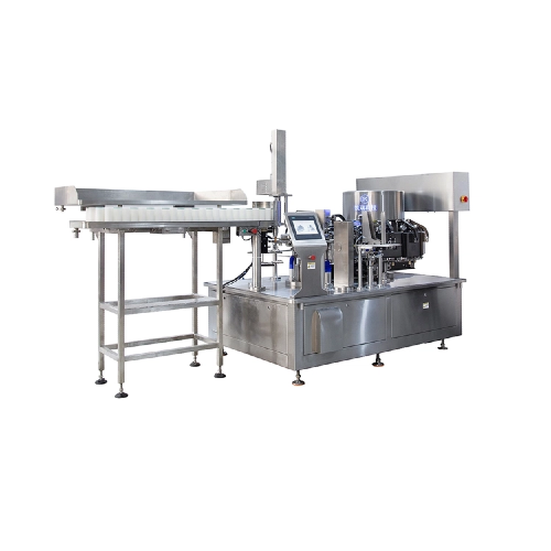 High-Speed Bag-Feeding Vacuum Packaging Machine 