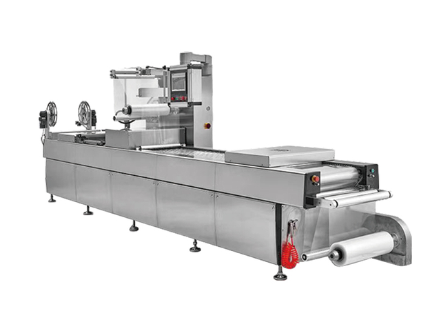 KRZK-320T 420T 520T Automatic Thermoforming Stretch Film Vacuum Packaging Machine