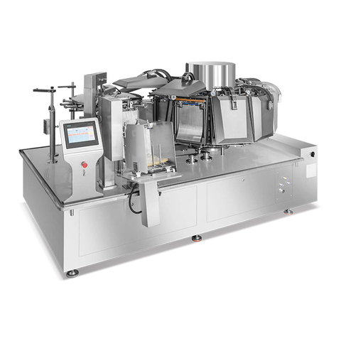 KRZK-300 High-speed Bag-feeding Vacuum Packaging Machine for Large-Scale Operations